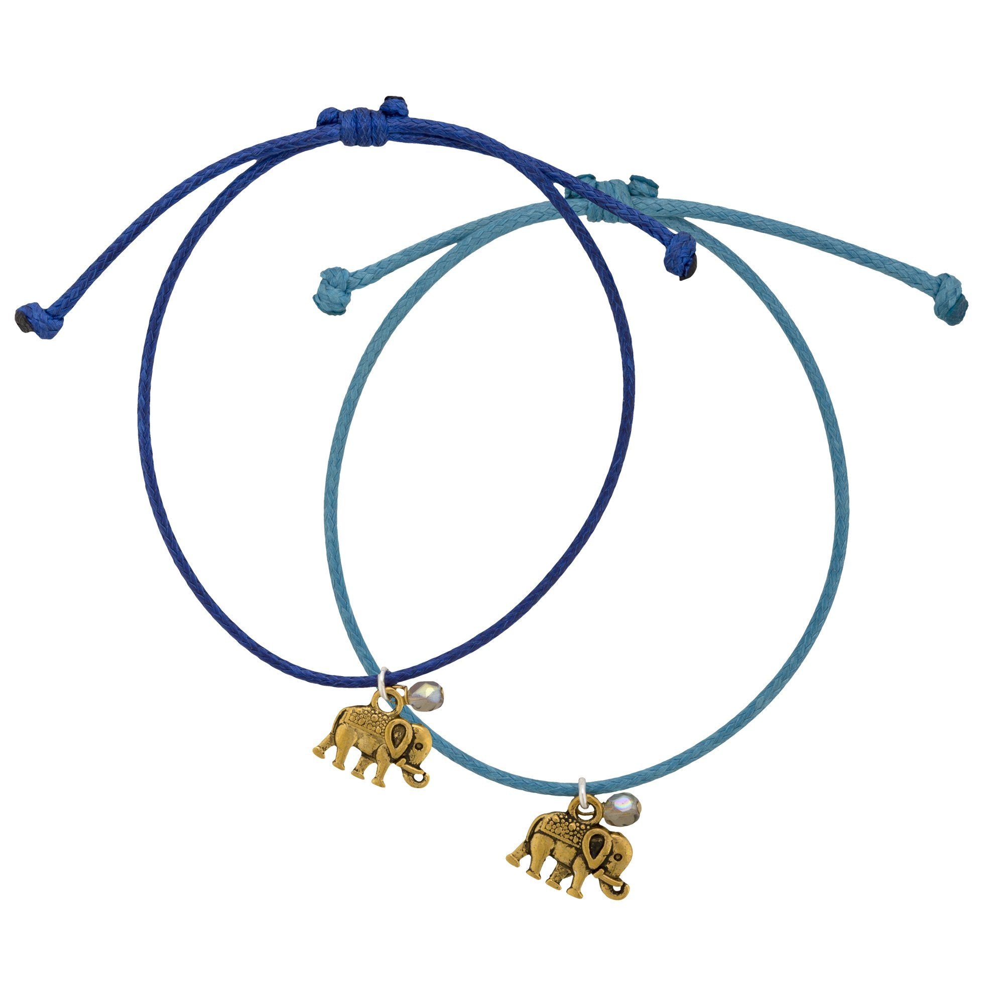 Premium Elephant Friendship Bracelet Set - Ultimate Matching Gift for Friends