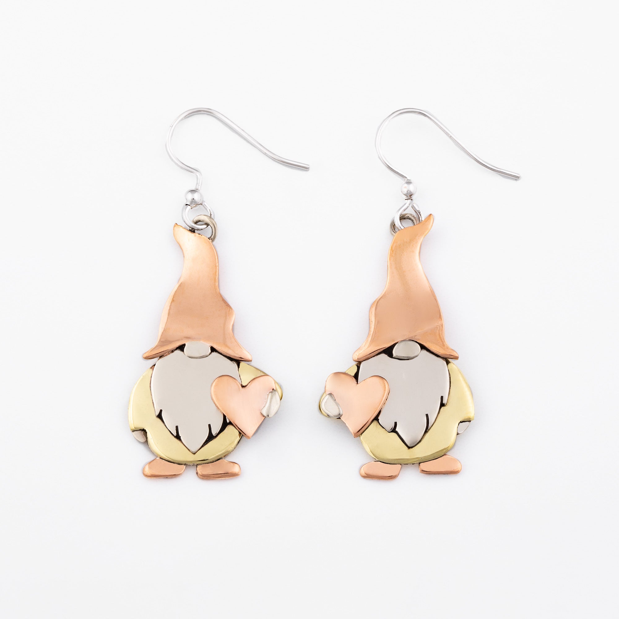 Premium Springtime Gnome Earrings | Fair Trade Whimsical Accessory