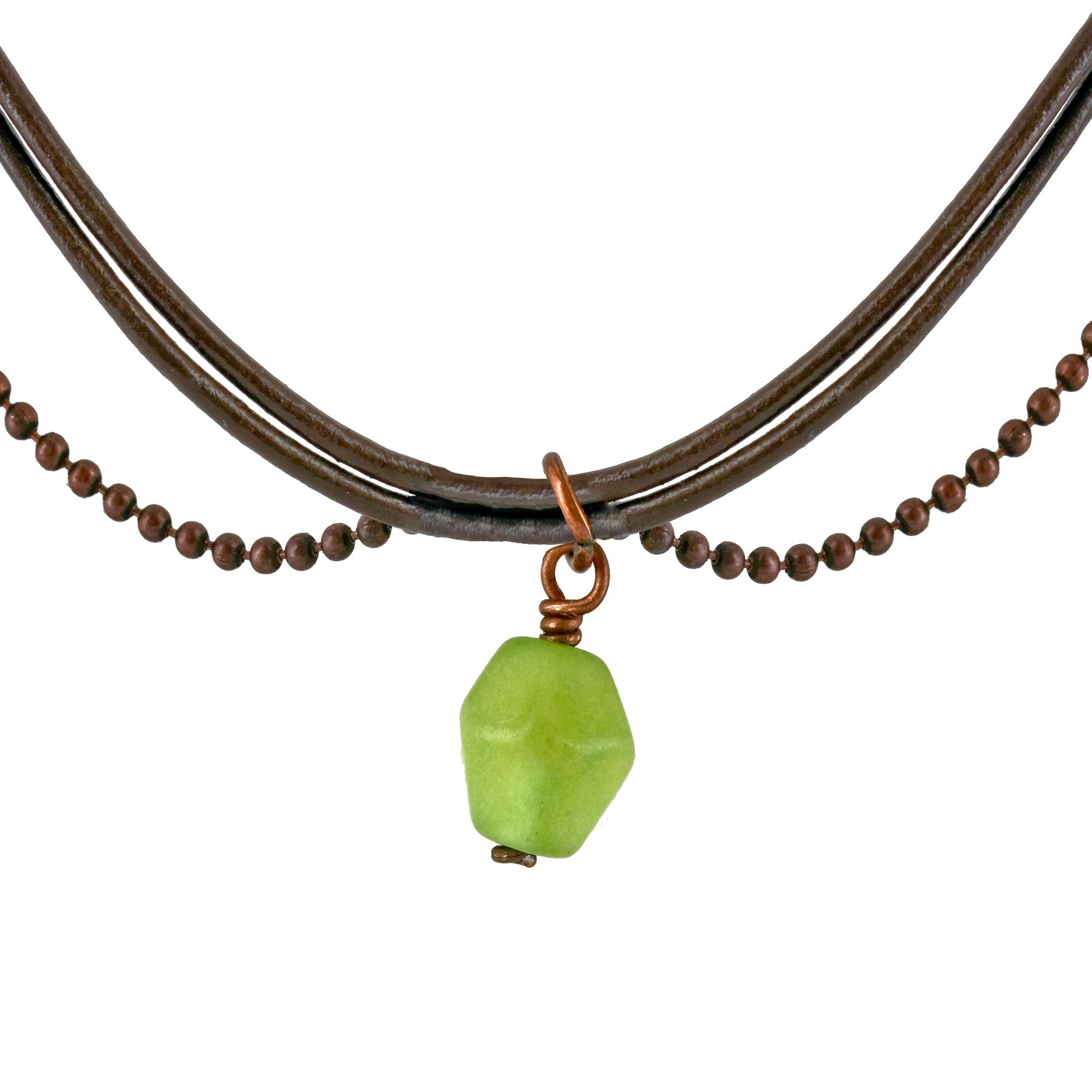 Premium Magdalena Faceted Tagua Necklace - Handcrafted Colombian Jewelry