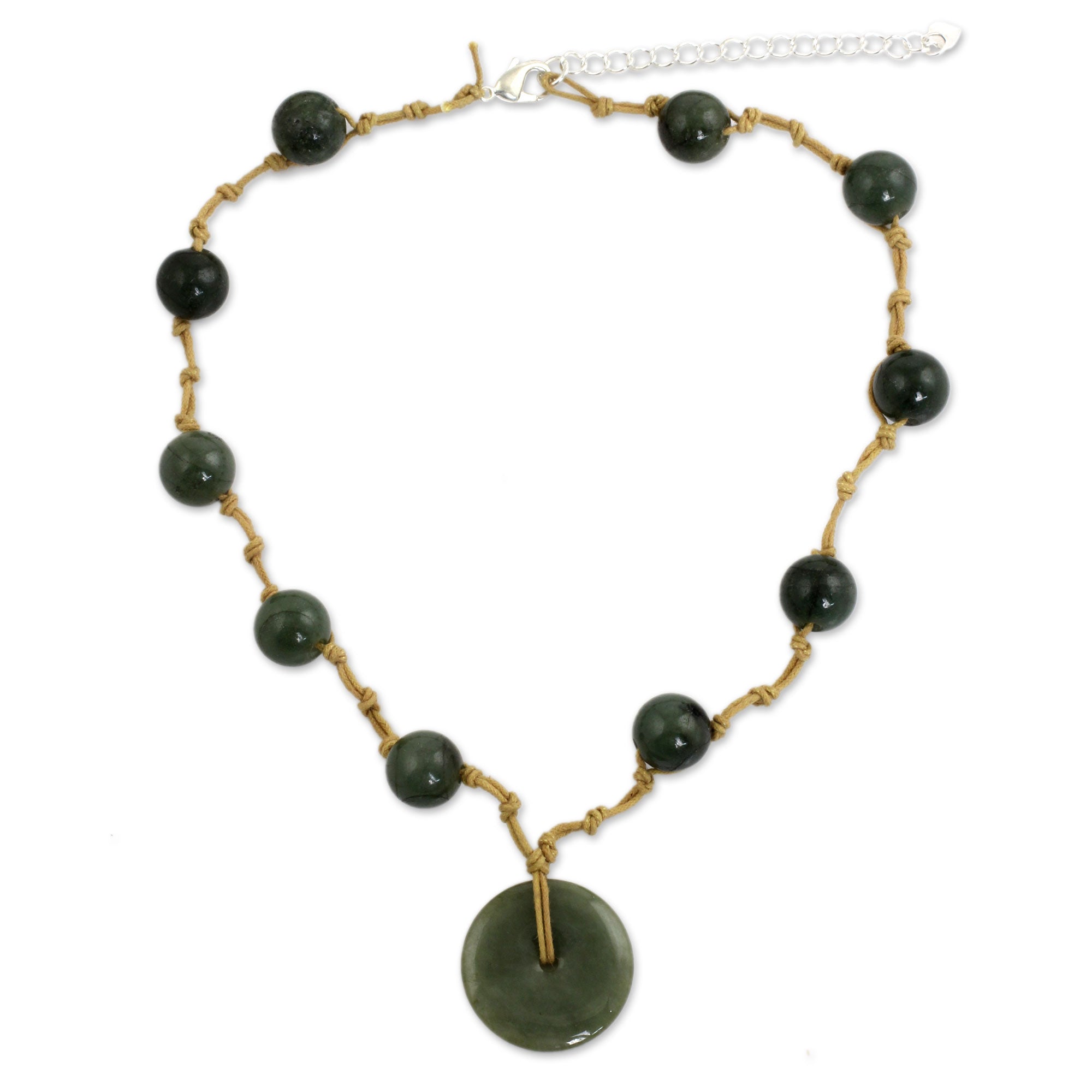 Premium Natural Spirit Jade Necklace