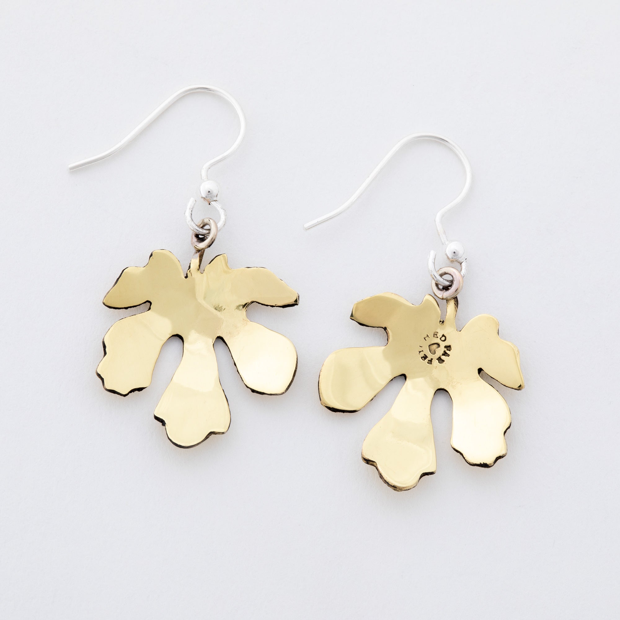 Premium Mixed Metal Falling Leaf Earrings - Ultimate Nature-Inspired Jewelry