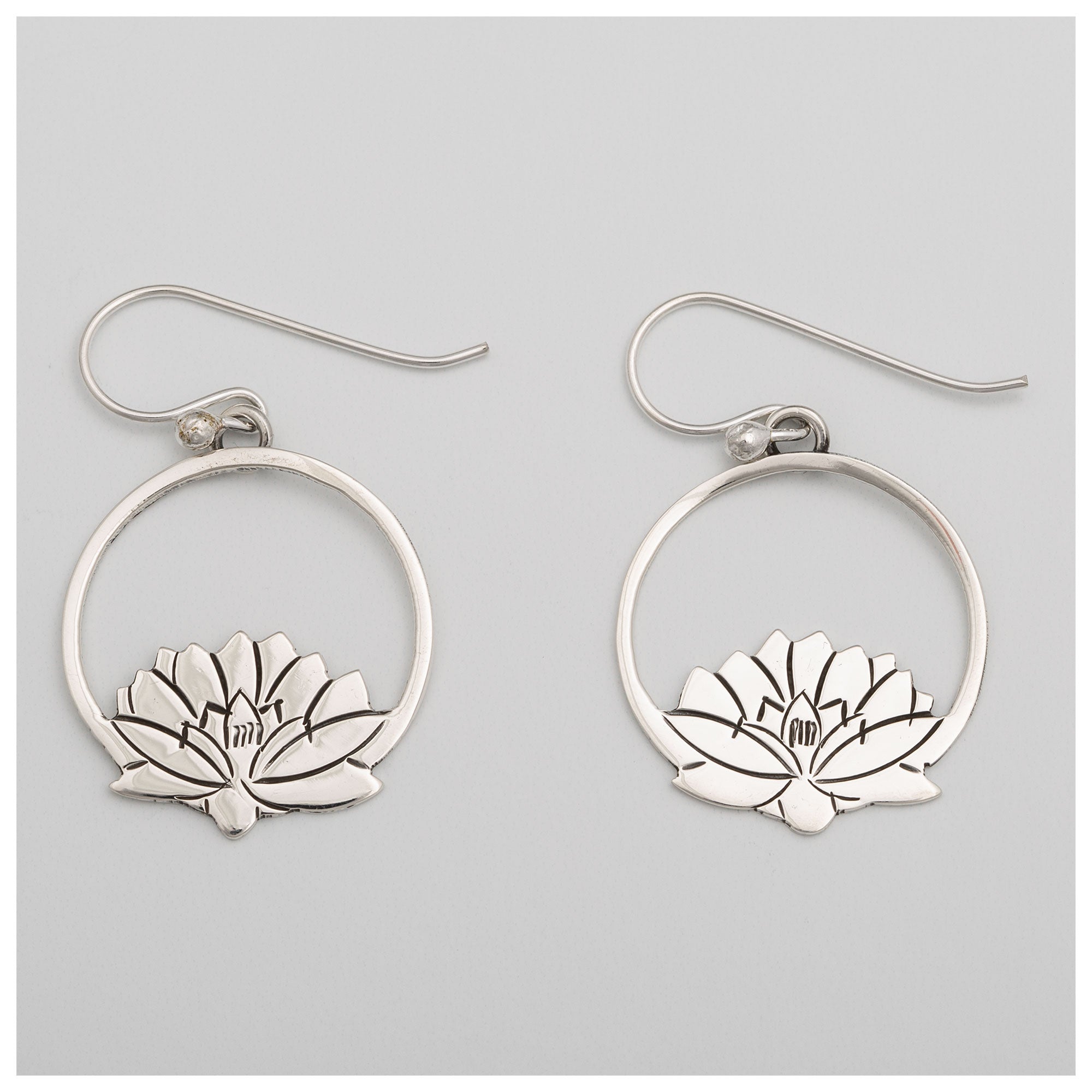 Premium Blooming Flowers Sterling Silver Earrings - Handcrafted Elegance