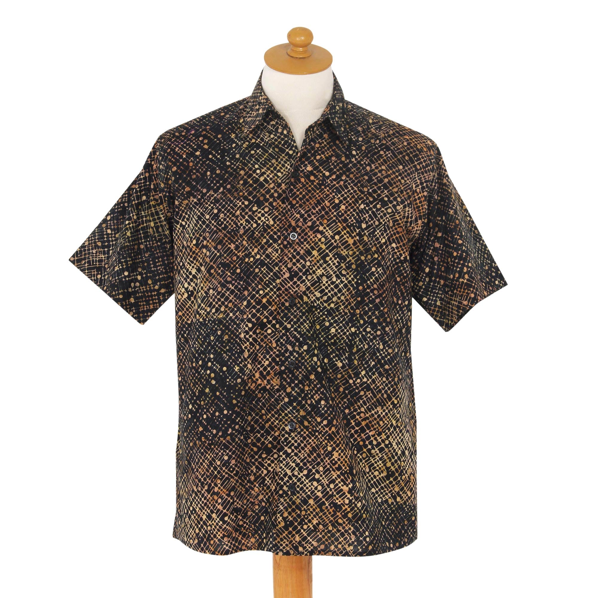 Premium Night Starfield Batik Shirt for Men