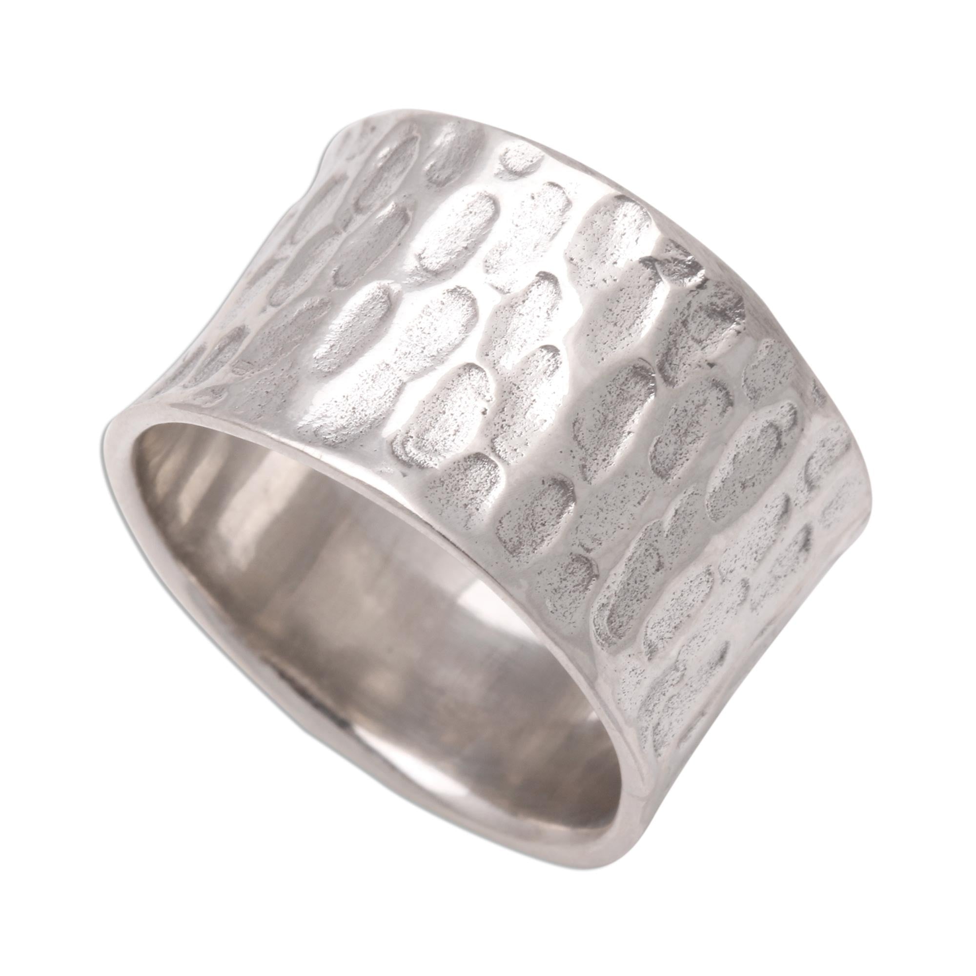 Premium Handcrafted Sterling Silver Ring for Men