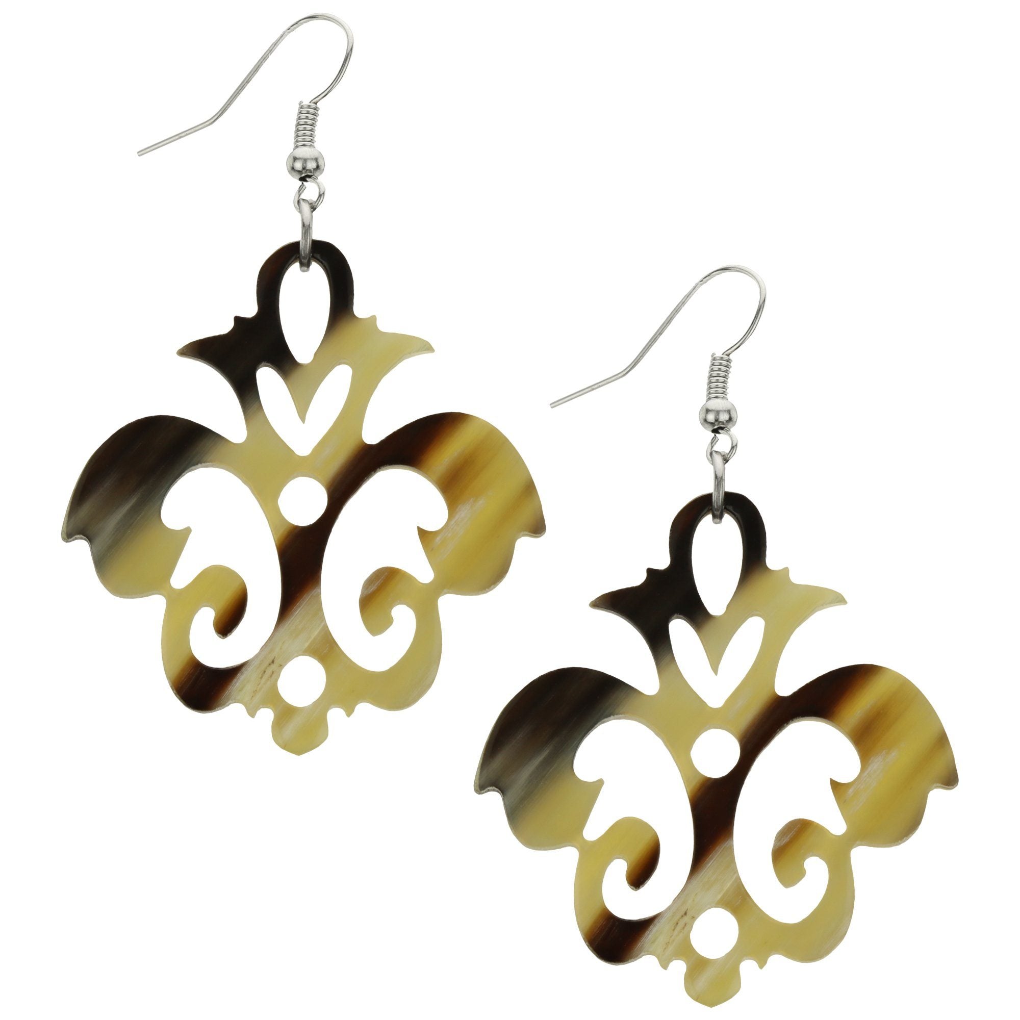 Premium Orchid Earrings - Handcrafted Elegance