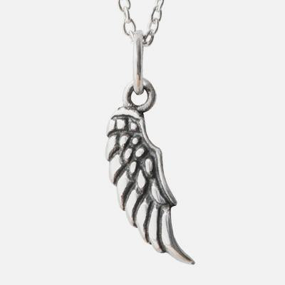 Premium Angel Wing Pewter Pendant Necklace