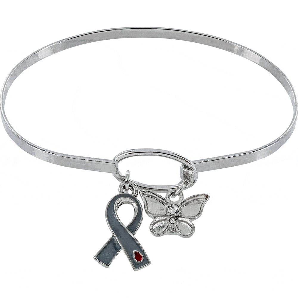 Premium Diabetes Awareness Butterfly Bracelet - Symbol of Hope & Support