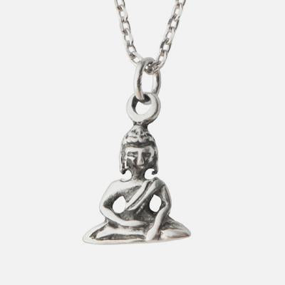 Premium Buddha of Compassion Pewter Pendant Necklace