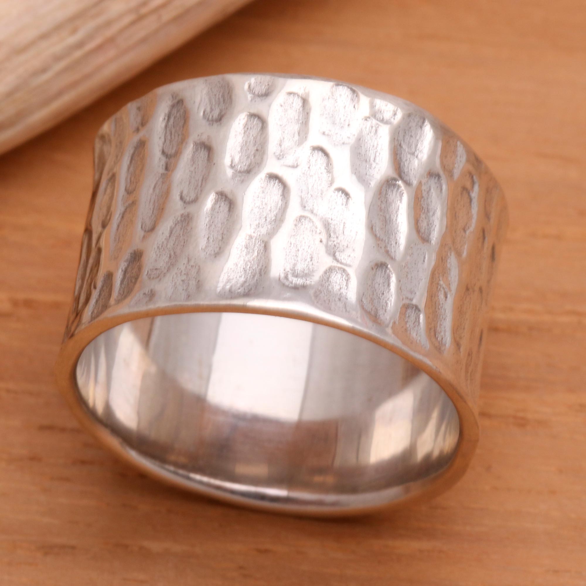 Premium Handcrafted Sterling Silver Ring for Men