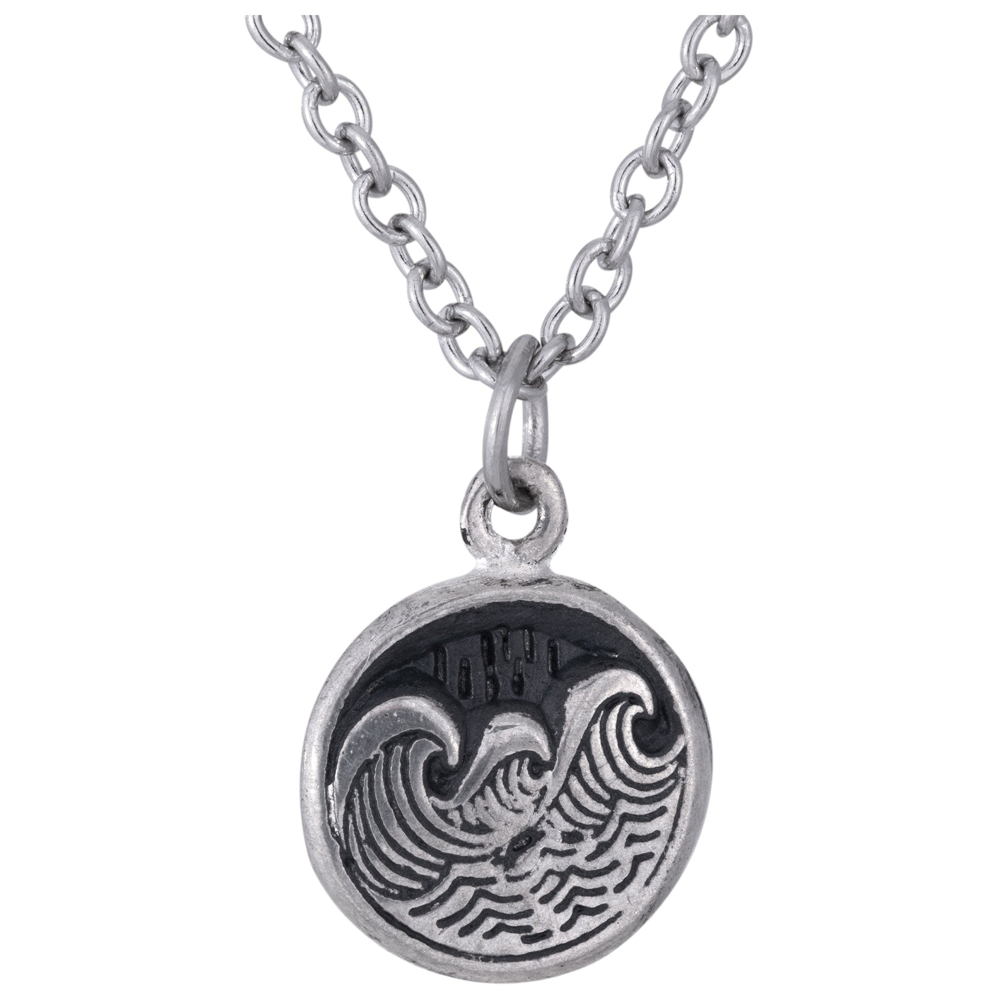 Premium Artisan Pewter Necklace - Handmade in Thailand