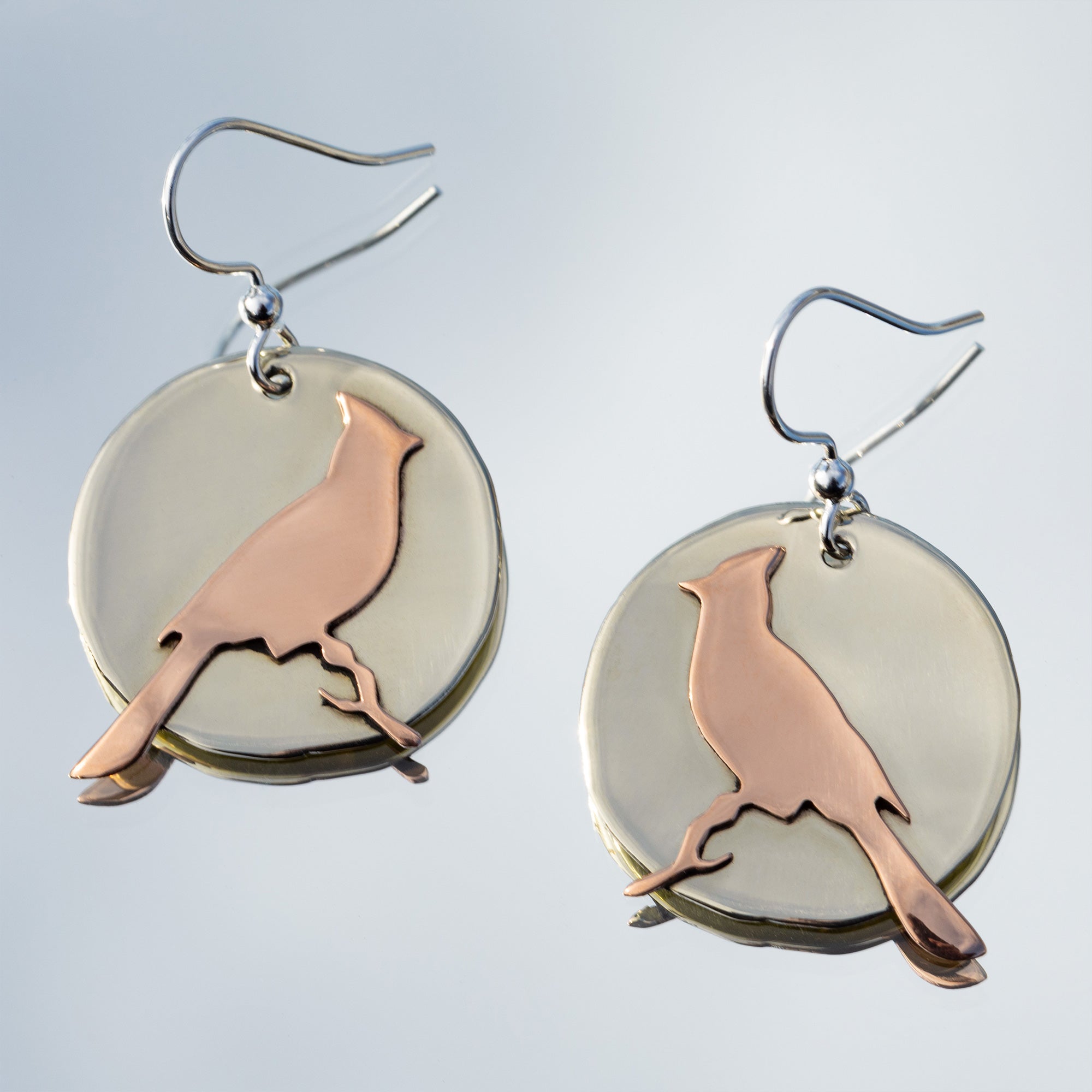 Premium Nature-Inspired Bird Silhouette Earrings