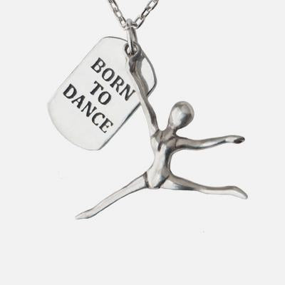 Premium Artisan Dance Necklace in Pewter