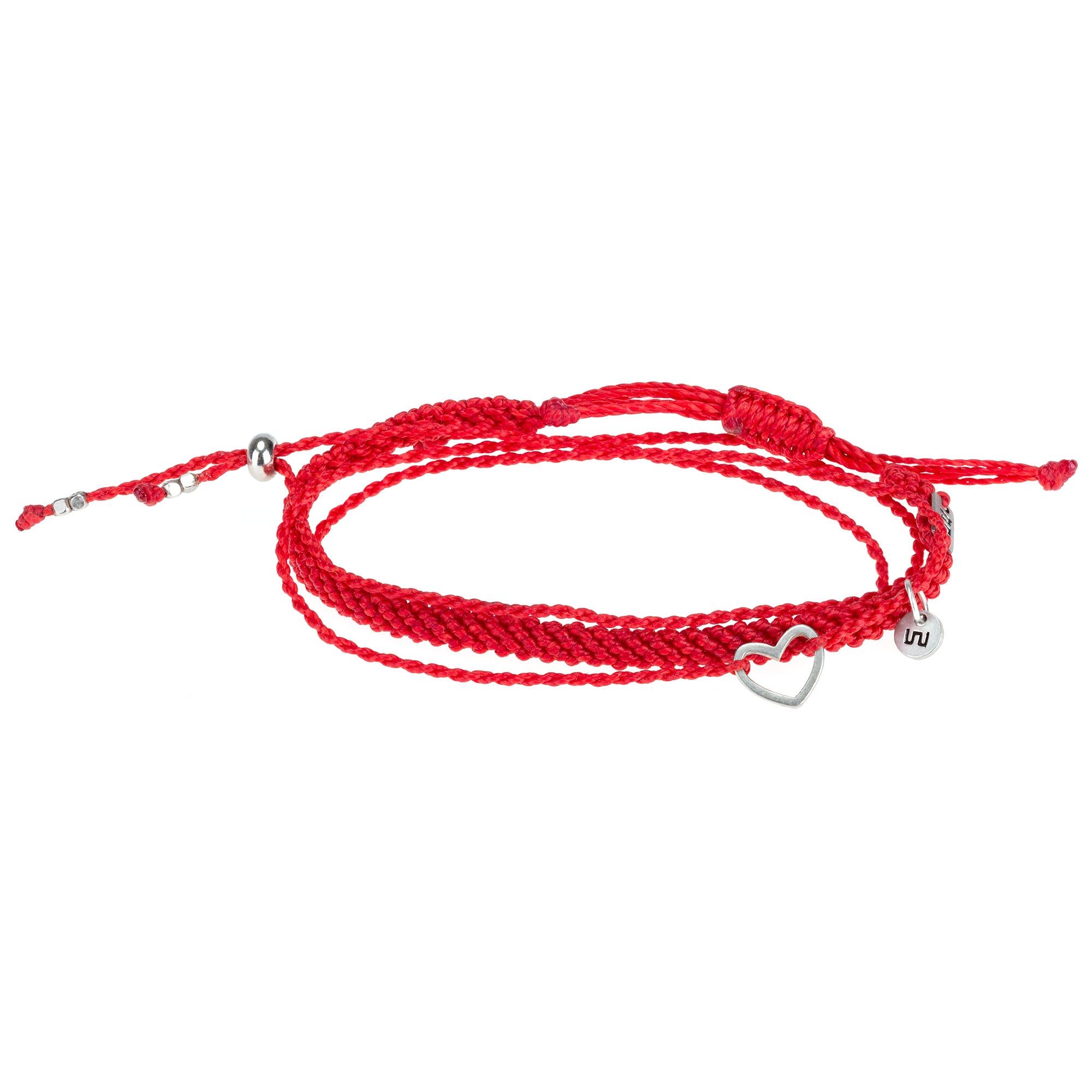 Premium Red String & Heart Bracelet - Ultimate Connection Symbol