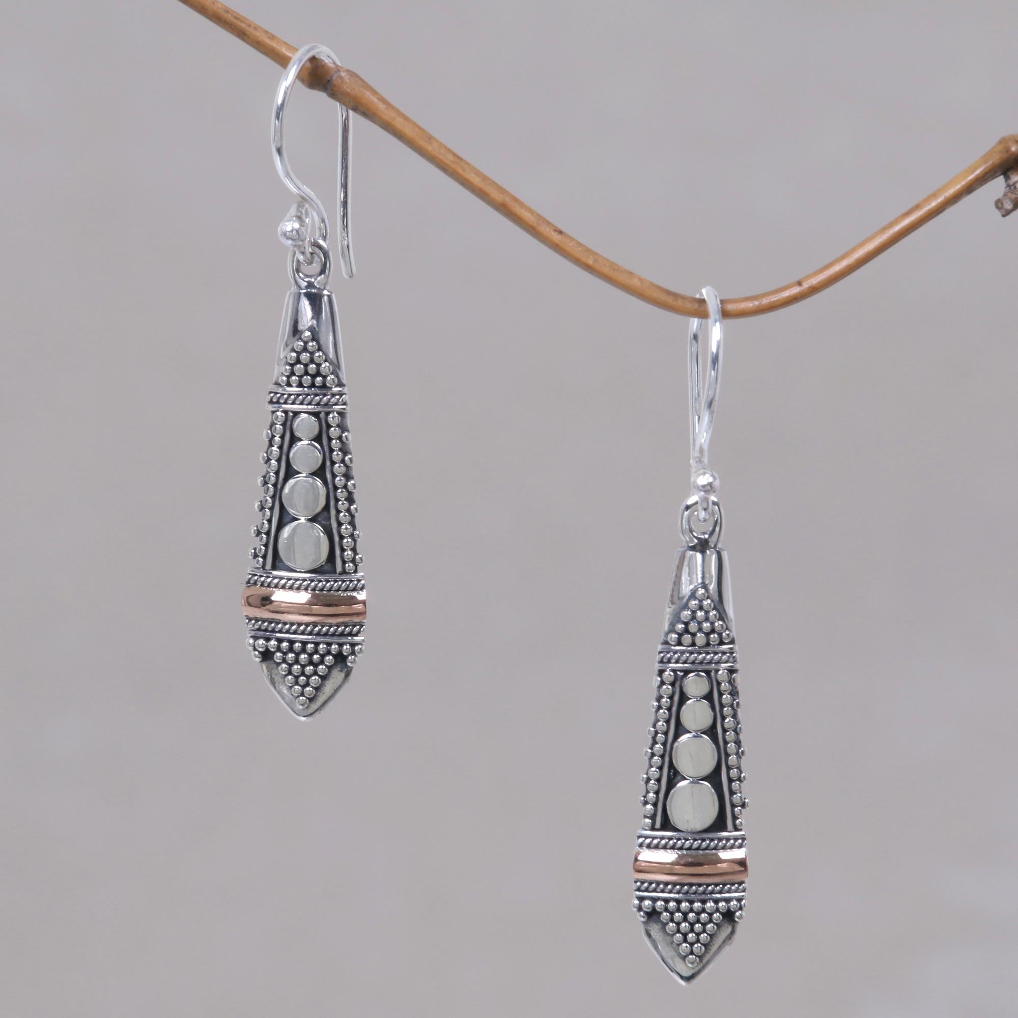 Premium Balinese Sisters Sterling Silver Earrings - Ultimate Elegance