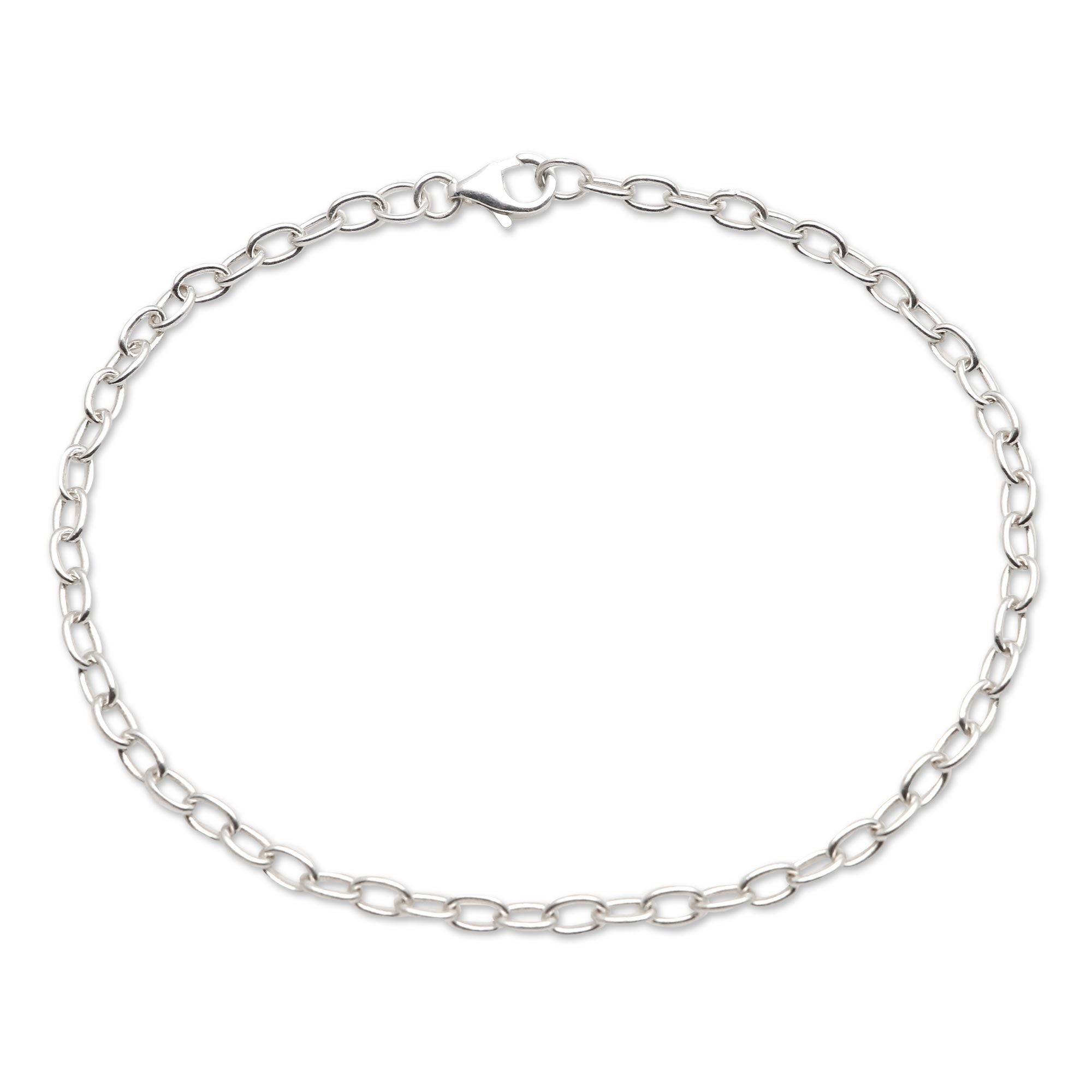 Premium Handmade Sterling Silver Birthday Bracelet from Bali - Perfect Gift for Her