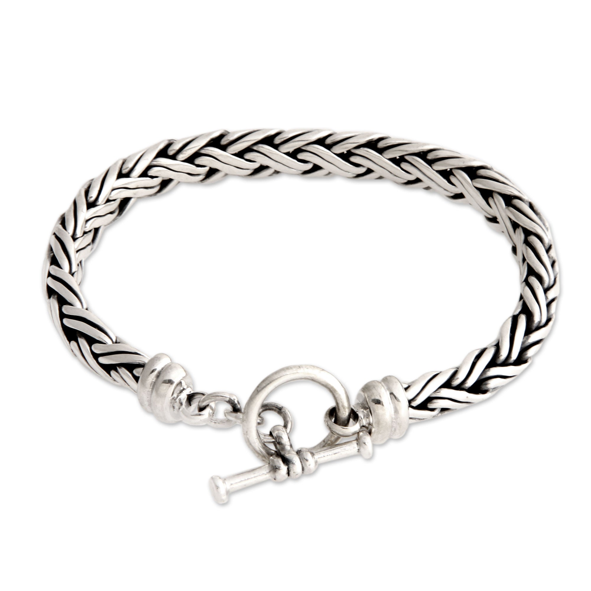 Premium Connected Lives Sterling Silver Bracelet – Elegant & Handcrafted