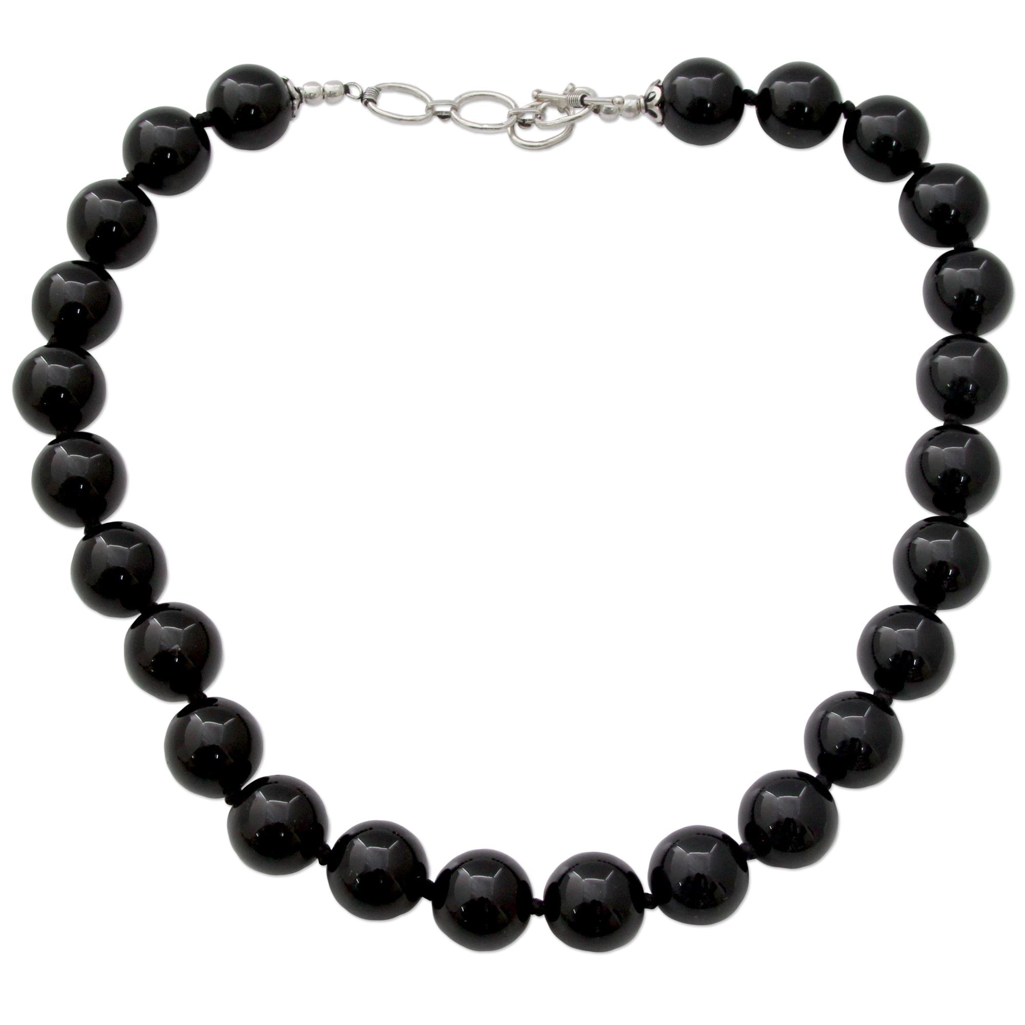 Premium Queen of Shadows Onyx Beaded Necklace